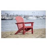 LuXeo Hampton Poly Outdoor Patio Adirondack Chair- Retail:$217.49