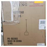 Capital Lighting Homeplace 1-LT Pendant - Aged Brass - 325717AD