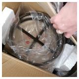 Copper Grove Esperance Swiveling Vintage Bar Chairs with Padded Seats (Set of 2)- Retail:$156.99