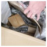 Copper Grove Esperance Swiveling Vintage Bar Chairs with Padded Seats (Set of 2)- Retail:$156.99