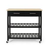 Neffs Indoor Kitchen Cart with Wheels by Christopher Knight Home- Retail:$229.99