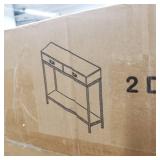 Roomfitters 2 Drawer Entryway Console Table for Hallway Foyer- Retail:$141.15