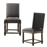 Madison Park Kagen Dining Chair Set of 2- Retail:$556.49