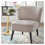 Simple Living Selma Channel Back Accent Chair- Retail:$309.98