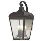 Marquee Oil Rubbed Bronze W/ Gold High Outdoor Wall Mount By Minka- Retail:$254.95