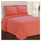 Superior Paisley Jacquard Matelasse 3 Piece Bedspread Set, Full