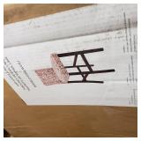 Copper Grove Edinet Damask Print Fabric-upholstered Bar Stool- Retail:$111.49