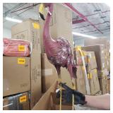 Pink Iron Coastal Garden Sculpture Birds (Set of 2)- Retail:$129.99