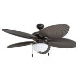 Honeywell Inland Breeze Bronze Outdoor LED Ceiling Fan with Light- Retail:$158.99