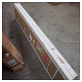 Rova WH-EF Electric Fireplace Modern 75" TV Stand- Retail:$682.49