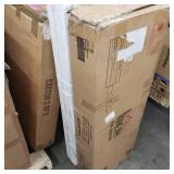 HOMCOM Printer Stand Home Office Mobile Cabinet Organizer Desktop with Caster Wheels, 2 Locking Breaks and Drawer, White- Retail:$179.99