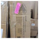 Eccostyle Solid Bamboo 19 in. H x 23.75 in. W x 13.25 in. D Spa Style Natural Shower Bathroom Bench, Natural Bamboo