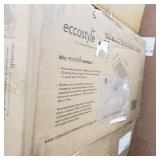 Eccostyle Solid Bamboo 19 in. H x 23.75 in. W x 13.25 in. D Spa Style Natural Shower Bathroom Bench, Natural Bamboo