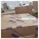 Furniture of America Dess Modern Chrome Metal Oval Coffee Table- Retail:$321.99 (2 Boxes)