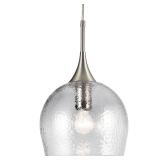 Kichler Lighting Sloane Collection 1-light Brushed Nickel Pendant- Retail:$159.99