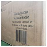 Copper Grove Mills 52-inch Modern White LED Ceiling Fan with Remote- Retail:$144.49