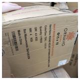 Round Velvet Storage Ottoman with Tray Top Table- Retail:$84.99