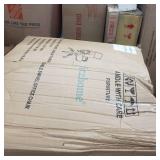 Glitzhome 47"H Velvet Gaslift Adjustable Swivel Office Chair- Retail:$221.99