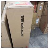 Mission Tufted Fabric Storage Ottoman Bench by Christopher Knight Home- Retail:$199.49