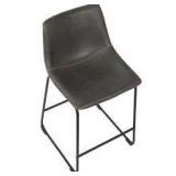 Carbon Loft Richard Faux Leather Barstool Set of 2
