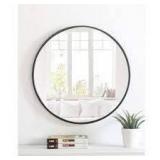 Carson Carrington Labbemala Metal Frame Round Mirror- Retail:$145.49