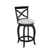The Gray Barn Portree Black Swivel Stool- Retail:$182.49