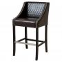 Milano 28-inch Brown Quilted Bonded Leather Barstool by Christopher Knight Home- Retail:$291.49