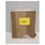 Fasade Chevron Brushed Nickel Backsplash Panel Silver 6x6x.03 In Sample