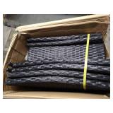 3 Pieces Patio Set Outdoor Patio Furniture Sets Wicker Bistro Set Rattan Chair Conversation Sets Garden Porch Furniture Sets for Yard and Bistro with Coffee Table (Black)