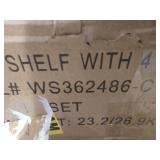 36*24 shelves 4 tier