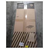 14" Black Metal Platform Bed Frame with Tool-Free Assembly, No Box Spring Needed - Queen Retails $80.00