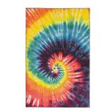 Mohawk Home Prismatic Tie Dye Swirl EverStrand Rug, Multicolor, 3X5 Ft Retails $75