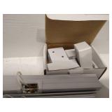 Trenton Gifts Easy Install Magnetic Blinds, 1" Mini Quick Snap on / Snap Off, for Steel Metal Door Windows, White, 25" X 40", White, 25" X 40"