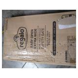 Regalo Extra Wide Easy Open Metal Walk Through Baby Gate