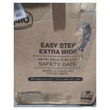 Regalo Easy Step Extra Wide Metal Walk Through Safety Gate