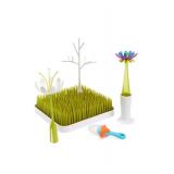 Boon Feeding Starter Bundle, Boon Grass Drying Rack with Bottle Cleaning Accessories