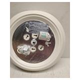 Project Source 2-Pack 13-in W White Ceiling Flush Mount