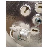 Project Source 2-Pack 13-in W White Ceiling Flush Mount