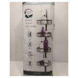 Zenna Home Shower Tension Pole Caddy, Bronze