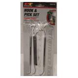 Performance Tool 4pc Double Ended Pick & Hook
