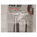 Performance Tool 4pc Double Ended Pick & Hook