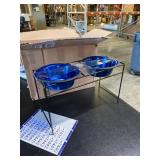 Platinum Pets Modern Double Diner Feeder