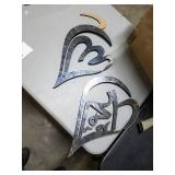 Decorative Teardrop Mirror Set