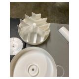 Mind Reader 2-Tier Lazy Susan Snack Organizer