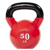 BalanceFrom Vinyl Coated Kettlebell (50lb)