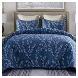 Floral Quilt Set (King Size)