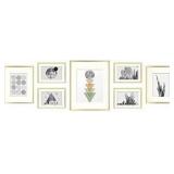 Golden State Art Picture Frames (7 PIECE SET)