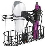 mDesign Metal Wire Hot Tools Organizer