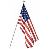 HandInHand Creations American Flag & Pole