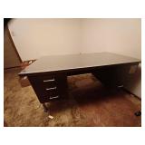 Office Desk w/ glass top (Great Condition)
